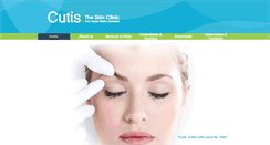 Desktop Screenshot of cutis-clinic.com